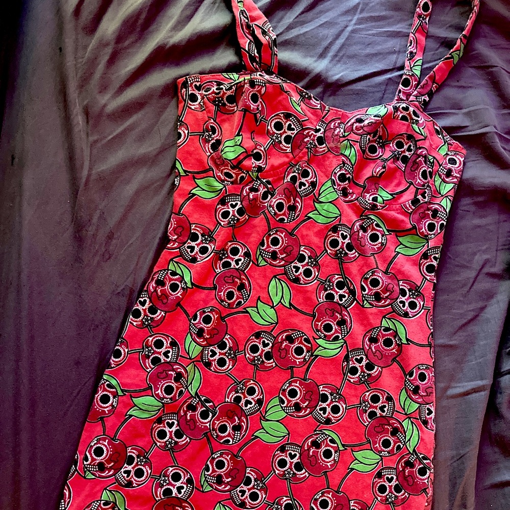 Iron Fist Cherry Bodycon Dress, Day of The Dead!